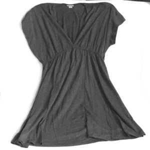 MOSSIMO gray jersey dress/beach cover-up